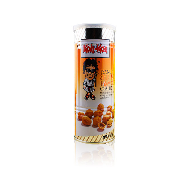 大哥 花生豆 虾味 240g ×3罐 （泰国进口）
