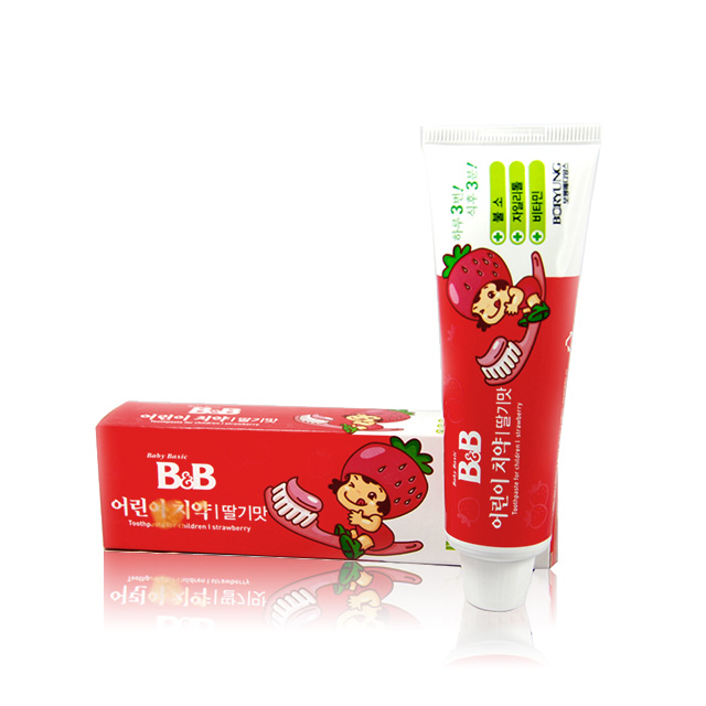 保宁 幼儿牙膏（草莓） 90g ×2盒