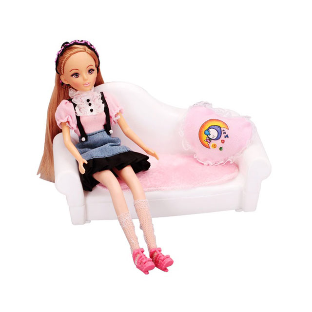 乐吉儿(Lelia) 梦幻房间芭比娃娃女孩玩具套装礼盒 H26A-2（梦幻沙发）